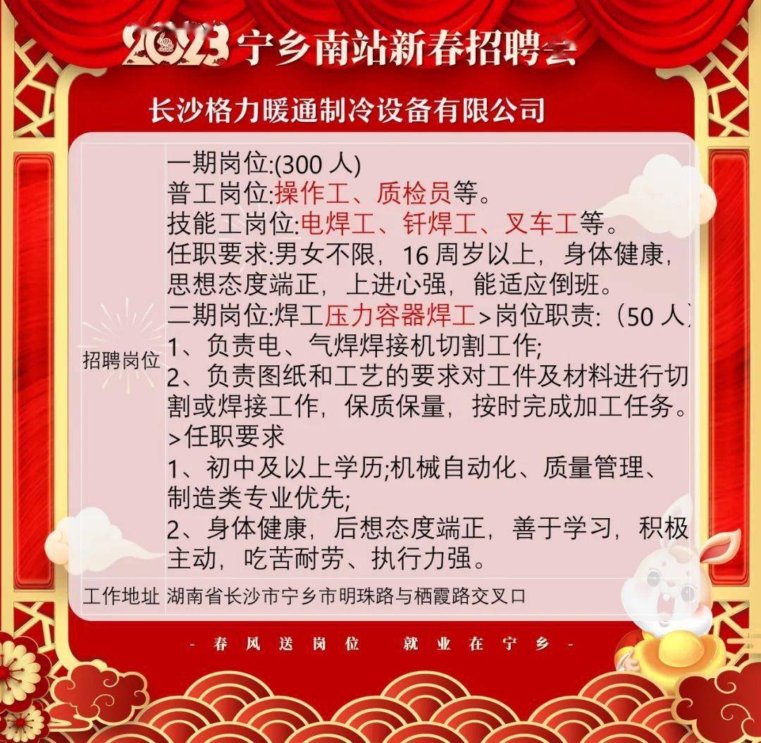 宁乡劳动局最新招聘启事🌟