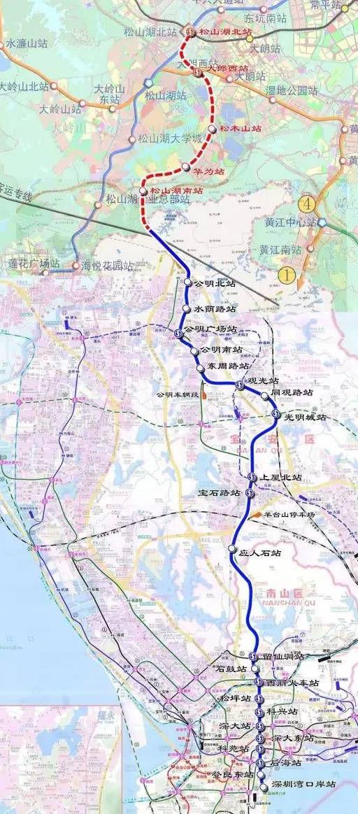 深圳最新地铁线路图深度解析与观点阐述，最新线路图及解读